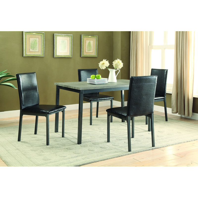 Aleema 4 - Person Four Leg Dining Set
