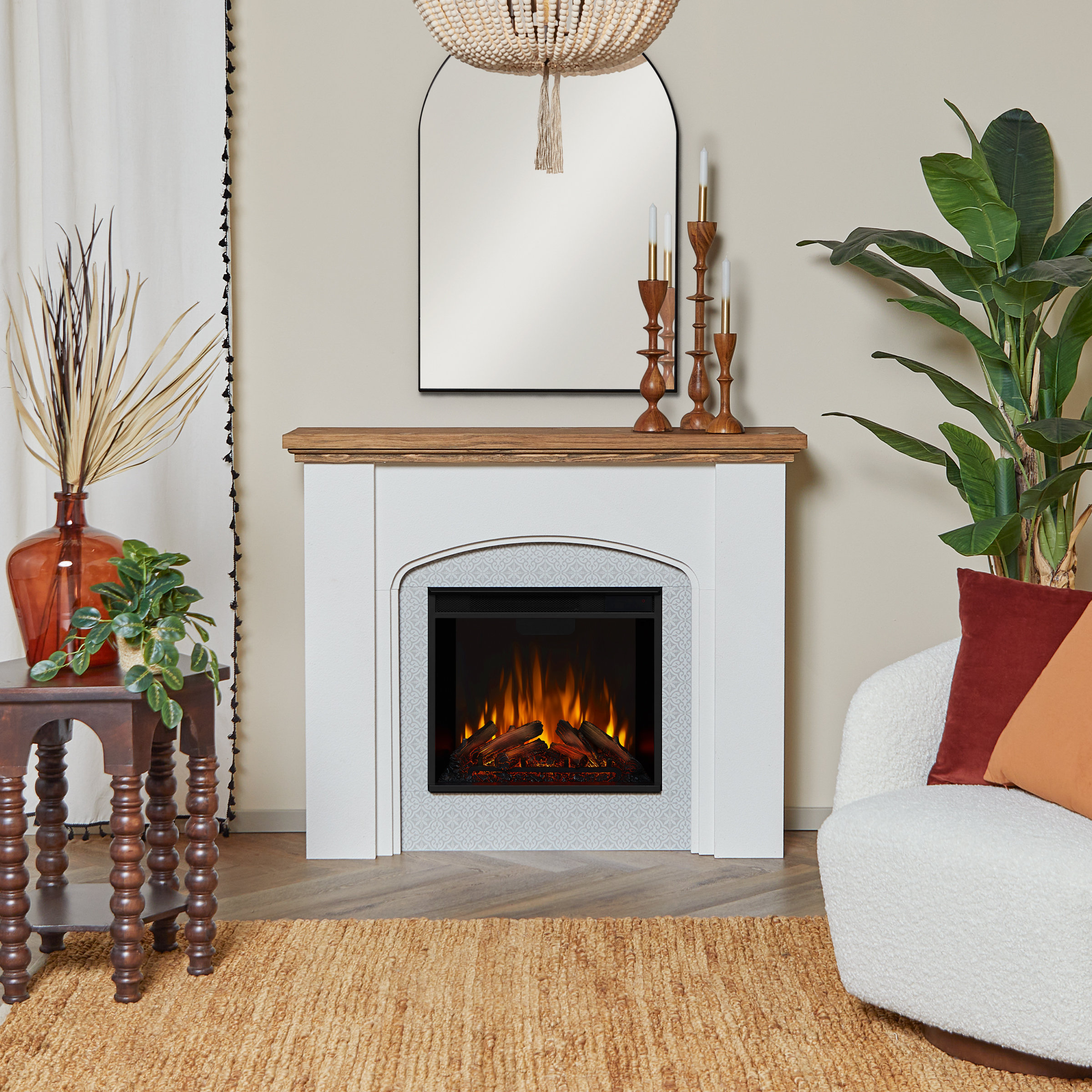 Fireplace Insert Surround and Wall Heat Shield Solutions