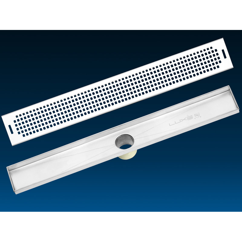 3.19'' W Linear Grid, Polished Satin