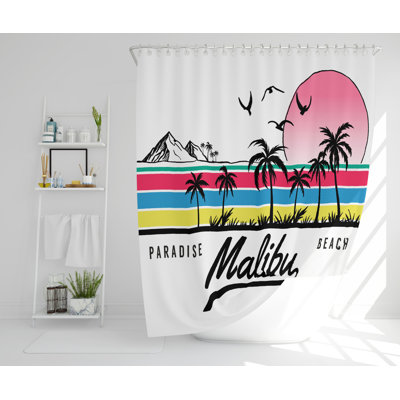 Emilie Polyester Shower Curtain Set
