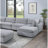 Melody Grey Sectional Without Pullout
