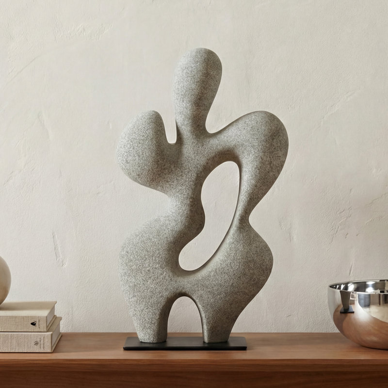 Sculpture Romy gris anthracite