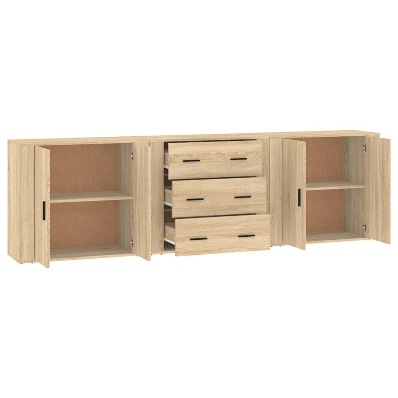 Mazon Display Cabinet, Sonoma Oak