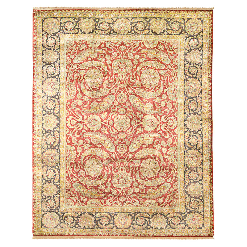 One-of-a-Kind 9'2" x 11'9" Hand Knotted Area Rug