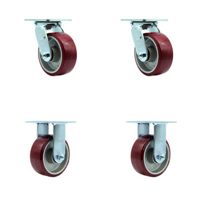 Caster Set with Ball Bearings