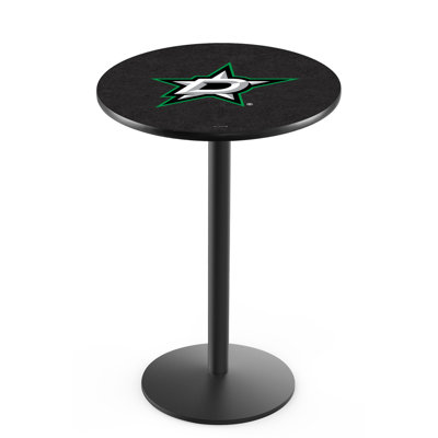 Round Metal Base Dining Table