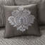 Housse de lit de jour réversible - gris foncé, 6 pièces, rembourrage en coton, pour matelas simple, livrée avec housse, taies décoratives, coussin décoratif 6 rembourrés, lit de taille, inclus-124253638
