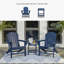 Table d'appoint en plastique Emory-1497644752