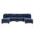Modular Sectional Sofa With Removable Cushions And Tool-Free Assembly