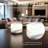 Cylinder Natural Cloudy White Marble Touch Table Lamp, Rechargeable Cordless LED Night Light with 3 Color Modes, Portable Decorative Ambient Lamp for Living Room, Bedroom, Bathroom & Office-2047226278