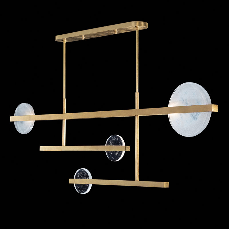 Selene 4 - Light LED Pendant, Gold