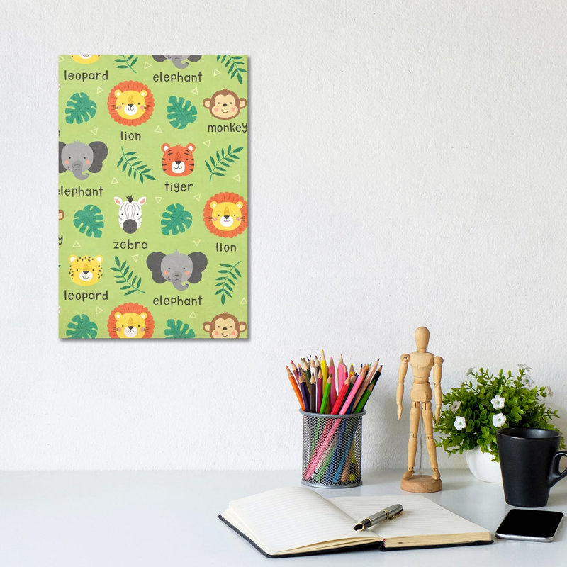 Wild About Baby II by Gail Veillette - Wrapped Canvas Print, 20.32 cm H x 30.48 cm W