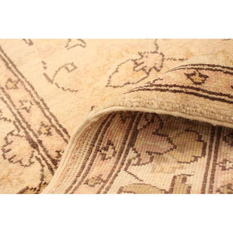 Tapis de couloir en laine de conception unique noué à la main Tapis décoratif en laine de conception unique 2 pi 9 po x 9 pi 7 po Derrisha