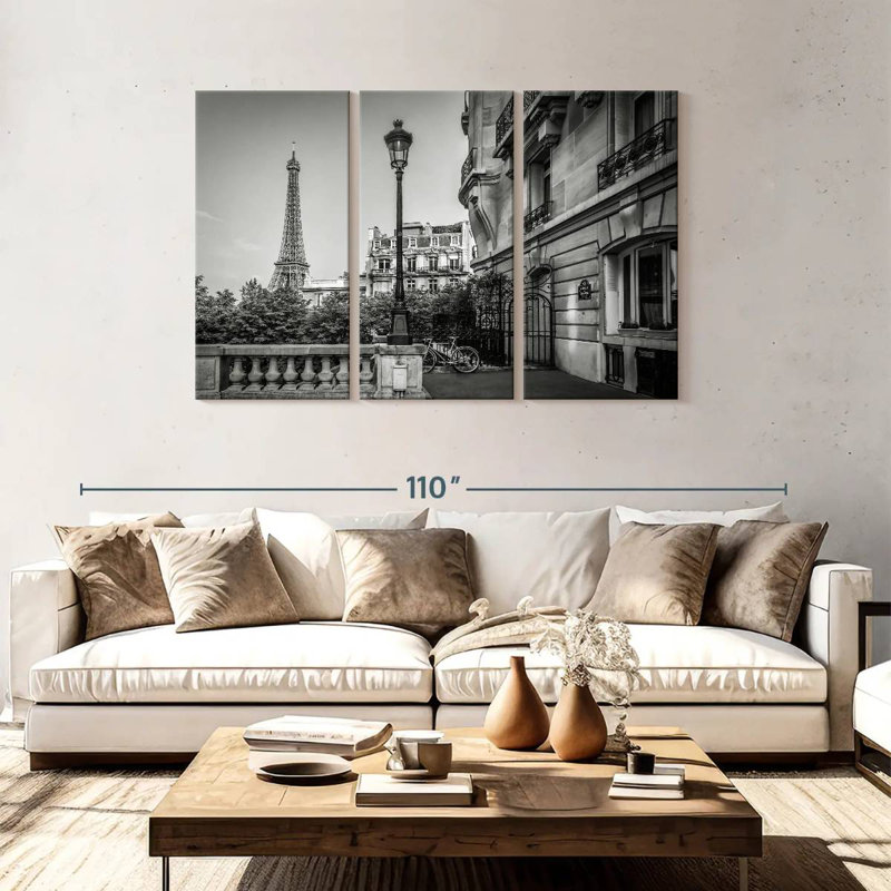 Nicci Parisian Charm II, H 48 po x l 74 po