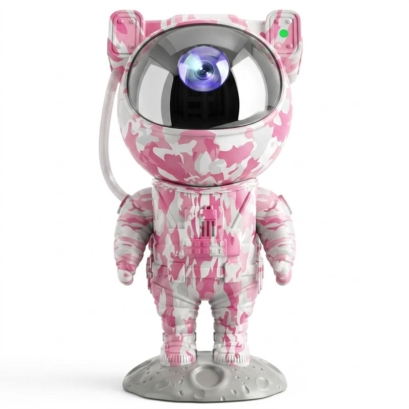 Star Projector Galaxy Night Light - Projecteur d'astronaute avec télécommande et minuterie Lampe nébuleuse étoilée à DEL pour chambre à coucher Kawaii