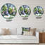 Tropical Plants Oasis - Horloge murale de ferme-60281422