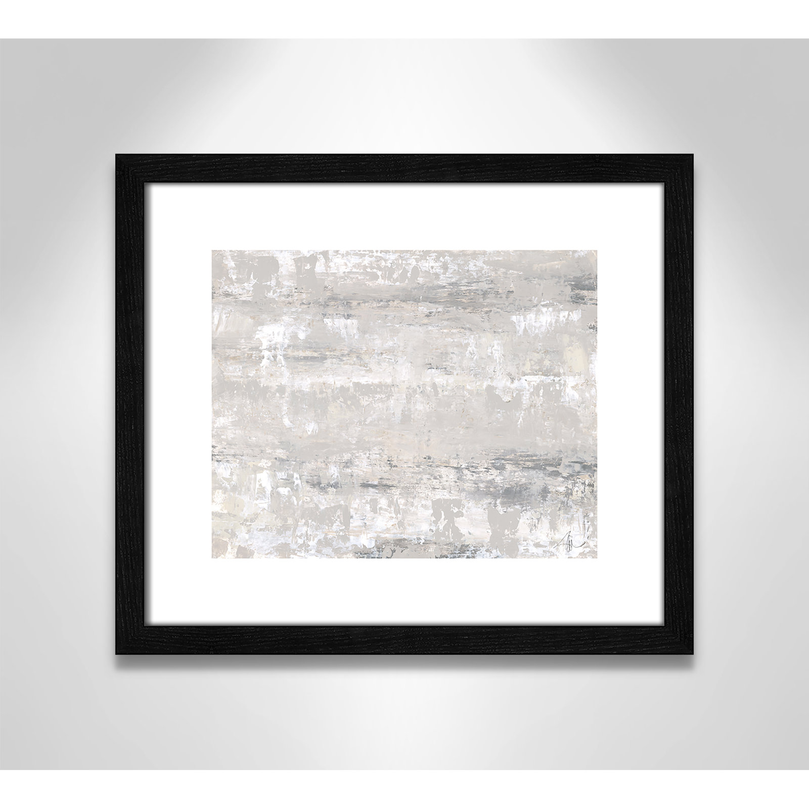Desert Winds by Filippo Ioco - Print, Black Wood Framed Paper, 13" H x 15" W x 0.75" D