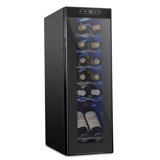 Schmécké Single Zone 9.9'' Freestanding 12 Bottle Wine Refrigerator
