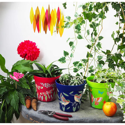 Roseville Plastic Indoor / Outdoor Pot Planter