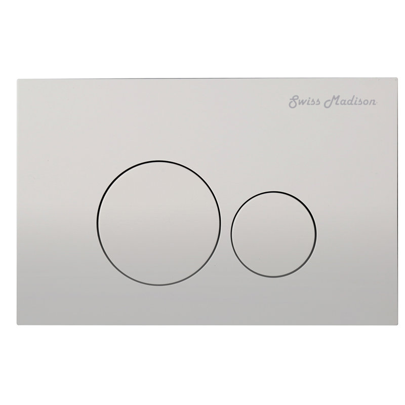Ensemble de toilette suspendu St. Tropez, Argent brossé