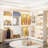 36'' W Corner Closet System with  Hanging Rods-1102870435