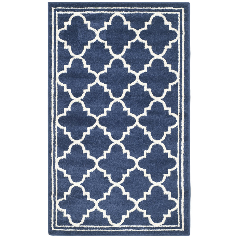 Daneya Performance Geometric Rug, Rectangle 5'3" x 8'