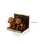 Ensemble de 2 serre-livres en résine Shar Pei en bronze antique-321278014