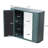 Army Wall - Mounted Bathroom Cabinet With Mirror, 2 Mirrored Doors, Over Sink Storage, Design, Powder Coated Steel Storage Cabinet, Open Compartment, Style, Build-1857356648