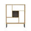 Arven 107 cm H x 90 cm W Standard Bookcase-848808092