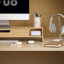 Quiett 17cm H x 68cm W Desk