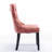 Allena Tufted Chairs Upholstered Chairs with Solid Wood Frame Nailhead Back and Ring Pull Trim -1978330810-1978330756