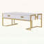 Table basse rectangulaire pour un rangement élégant-1374501449