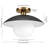 Robin Glass Semi Flush Mount-1742803677