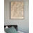 New York City 3D Map Wood Wall Art in Metal Frame-Large 23.5"x31.5"