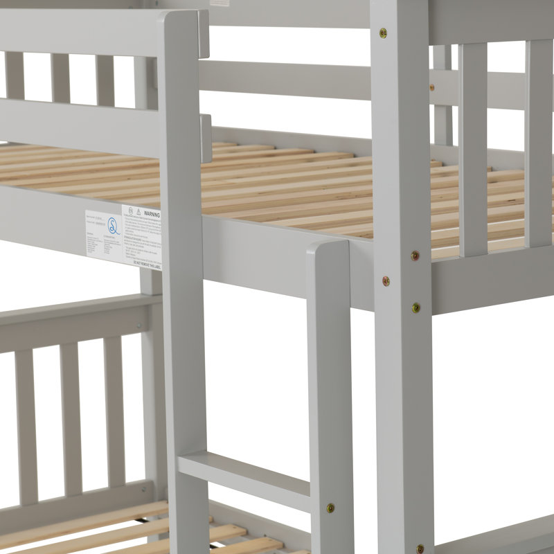 Erin Single (3') Bunk Bed with Built-in Ladder Included