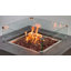 Albany 36" Square Gas Fire Pit Table with Glass Windscreen, Burner Lid, & Cover-108682755