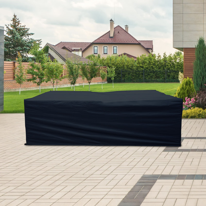 Outdoor Conversation Set Cover, 28'' H x 90'' W x 68'' D