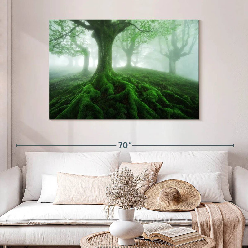 Alvord Mossy Foggy Forest, 32" H x 48" W
