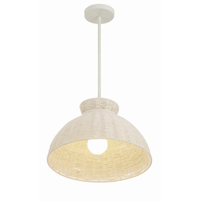 Luminaire suspendu en dôme pour îlot de cuisine à 1 lumière Baidy
