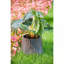 Jardinière intérieure en ciment 14,2 x 14,2 x 13,4 po