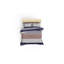 Ensemble de housse de couette 100% coton beige / gris / foncé / bleu Odonnell 3 pièces-24372008-24373397