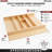 Rev-A-Shelf Wood Trim-to-Fit Utensil Drawer Organizer Insert-94092464