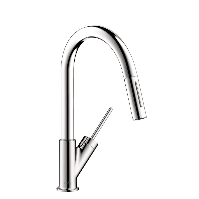 AXOR Starck Single Handle Kitchen Faucet, Chrome