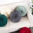 Velvet Round Throw Pillow for Couch Decor 15-Inch (Set of 2)-99170709