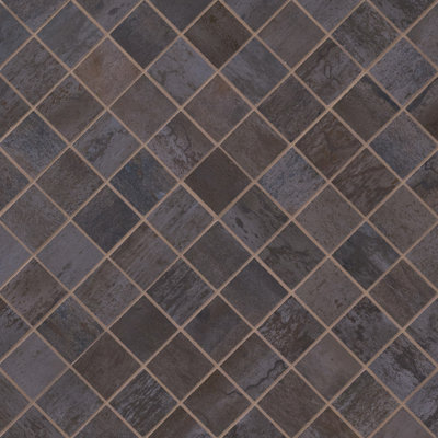 Vante 12 in. x 12 in. Matte Porcelain Mosaic Floor and Wall Tile