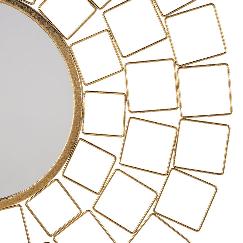 Audrey Metal Flat Wall Mirror