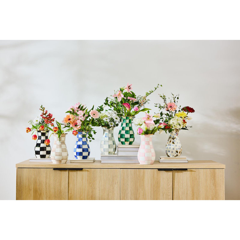 Royal Check Tall Vase