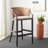 Grifton Solid Wood Saddle Seat Bar Stool-2137056278