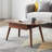 Oval Solid Oak Coffee Table
