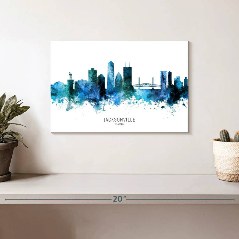 Jacksonville, Floride, horizon II, H 8 po x l 12 po